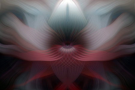 Vivid abstract modern art colorful background digital painting blurred swirl pattern multicolor creative design for wallpapers and decorative useの写真素材