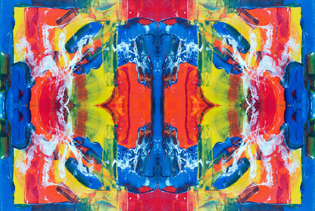 Kaleidoscopic Abstract Art with Vibrant Multicolor Patterns and Intricate Swirl Designs