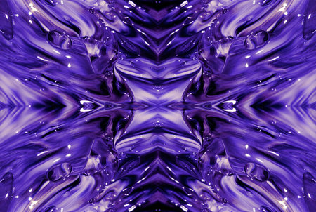 Kaleidoscopic Abstract Art with Vibrant Multicolor Patterns and Intricate Swirl Designs