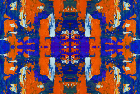 Kaleidoscopic Abstract Art with Vibrant Multicolor Patterns and Intricate Swirl Designs