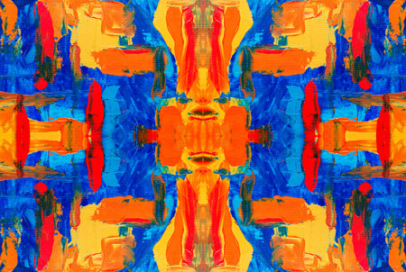 Kaleidoscopic Abstract Art with Vibrant Multicolor Patterns and Intricate Swirl Designs
