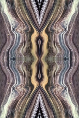 Kaleidoscopic Abstract Art with Vibrant Multicolor Patterns and Intricate Swirl Designs
