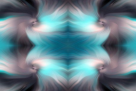 Colorful Abstract Kaleidoscope Pattern with Vibrant Gradient Hues and Symmetrical Design â Modern Digital Artworkの写真素材