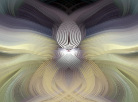 Mesmerizing Fractal Art Design with Vibrant Colors, Symmetrical Patterns, and Abstract Geometric...