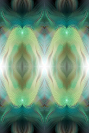 Colorful Abstract Kaleidoscope Pattern with Vibrant Gradient Hues and Symmetrical Design â€“...