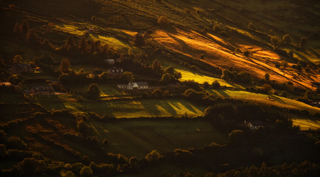 evening slopesの写真素材