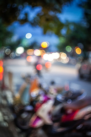 Blurred night lights iの写真素材