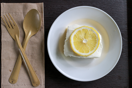 lemon cakeの写真素材