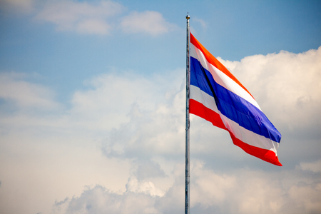 Thailand flagの写真素材