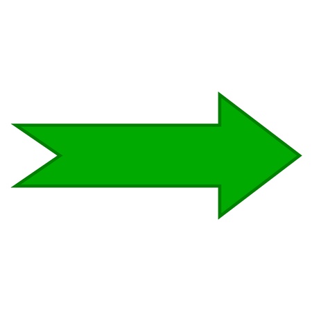 green arrowのイラスト素材