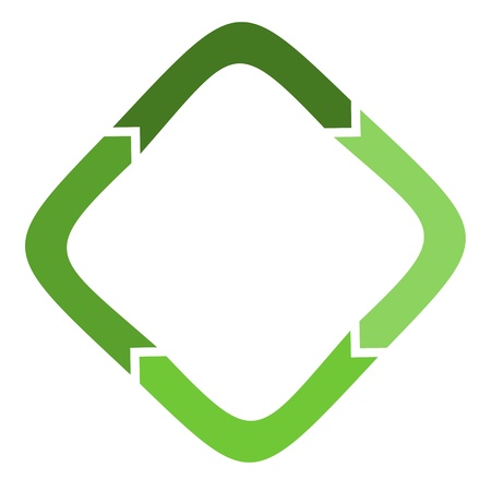 recycling logoのイラスト素材