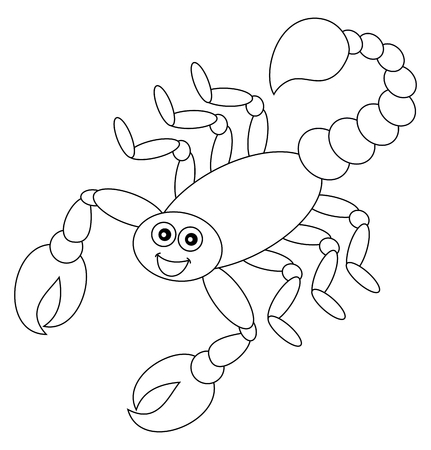 a scorpion vectorのイラスト素材