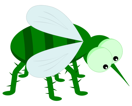 green insectのイラスト素材
