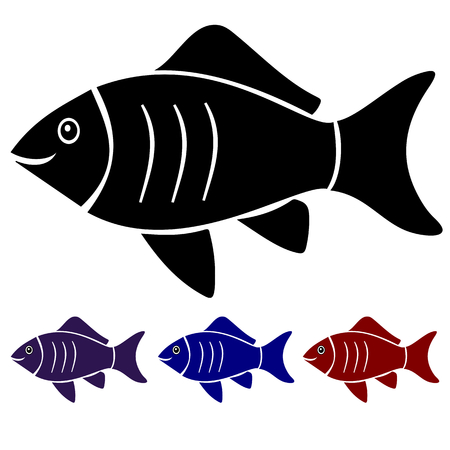 a salmon shade for fish shopのイラスト素材