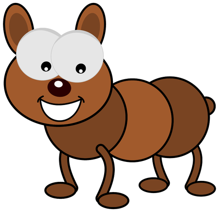 a small dogのイラスト素材