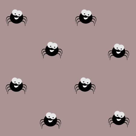 gift wrap spiderのイラスト素材