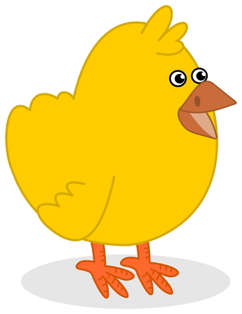 chick profileのイラスト素材