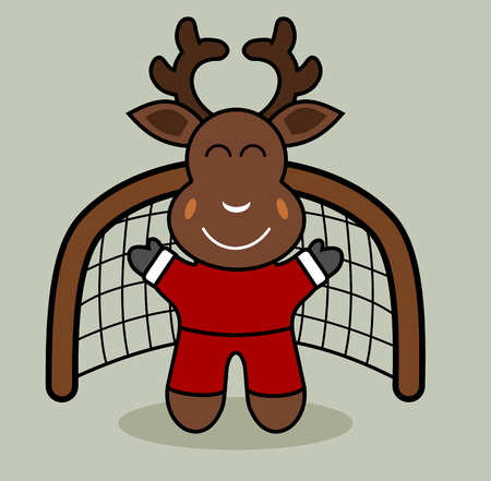 goalkeeper of the national teamのイラスト素材
