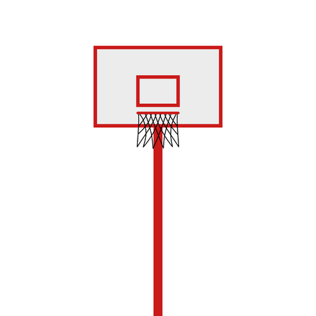 Basketball backboardのイラスト素材