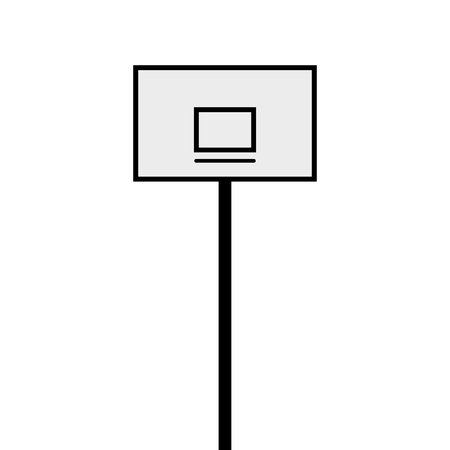 Basketball backboardのイラスト素材