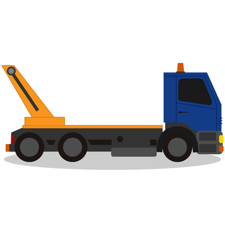 Tow truck, for breakdown vehicleのイラスト素材