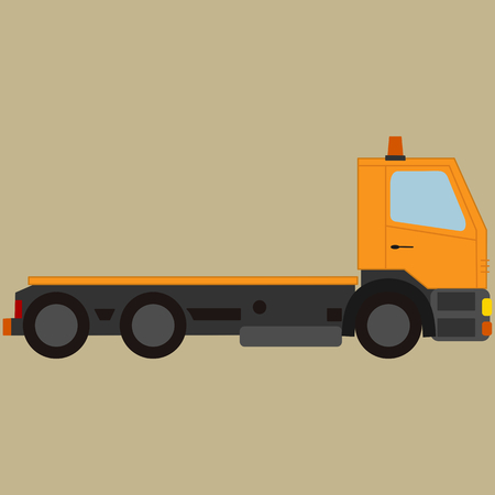 Tow truck, for breakdown vehicleのイラスト素材