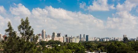 Sao Paulo skyline, Brazil.の写真素材