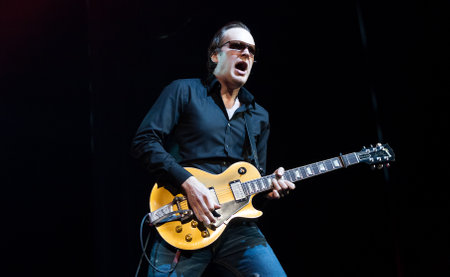 Rio de Janeiro, Brazil. May 31,2012. Blues guitarist Joe Bonamassa performing in the city of Rio de...