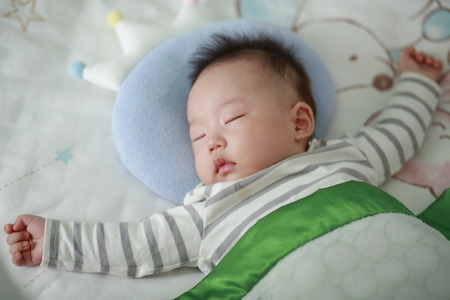 sleeping babyの写真素材