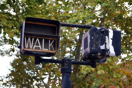 Old style Walk signal