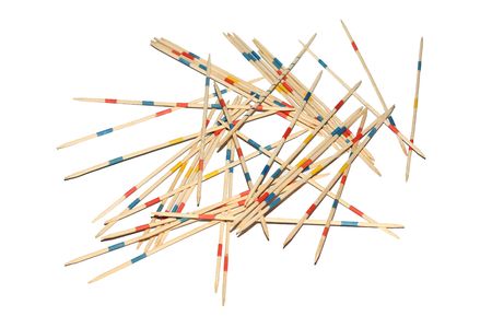 pick up sticks mikado gameの写真素材