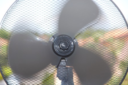 Rolling Fan with motion effectの写真素材