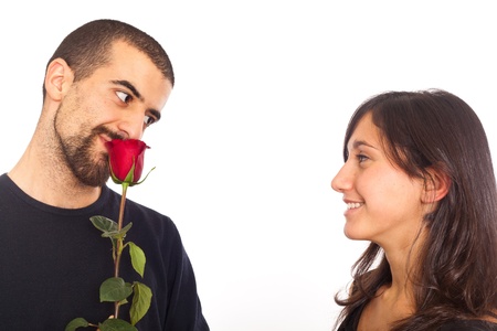 Young Couple in Loveの写真素材