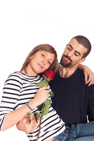 Young Couple in Loveの写真素材