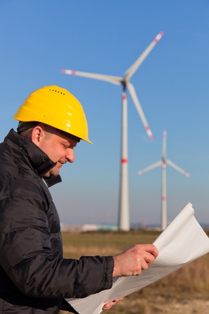 Technician Engineer in Wind Turbine Power Generator Station
の写真素材