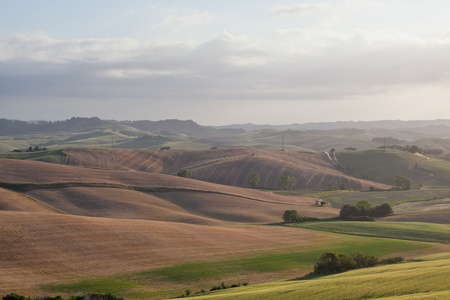 Tuscany Hills at Sunrise