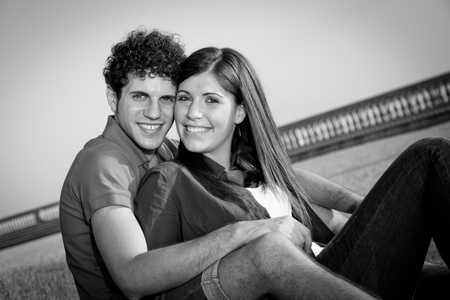 Happy Young Coupleの写真素材