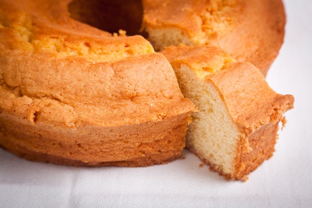 Homemade Ring Cakeの写真素材