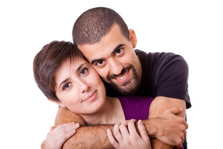Happy Caucasian Coupleの写真素材