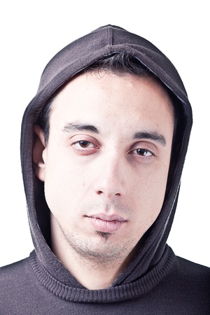 Drug Abuser Portraitの写真素材