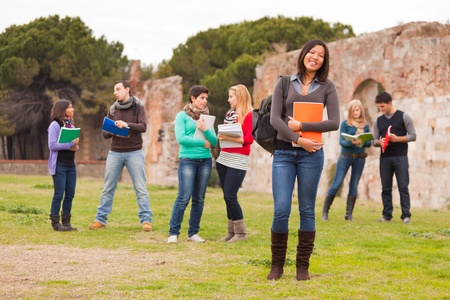 Multicultural College Studentsの写真素材