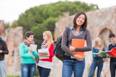 Multicultural College Studentsの写真素材