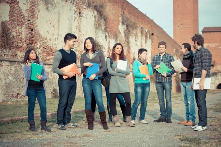 Multicultural College Studentsの写真素材