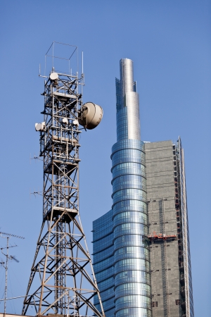 Antenna and Skyscraperのeditorial素材