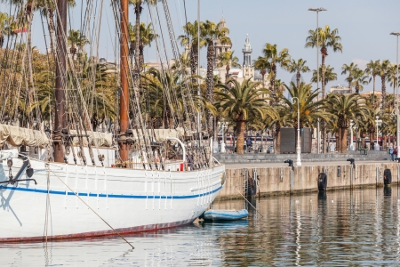 Port of Barcelonaの写真素材
