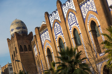 Bull's Square Monumental in Barcelonaのeditorial素材