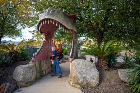 Jurassic Park in San Jose, CA, USAの写真素材