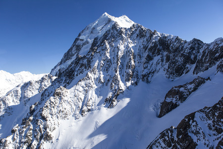 New Zealand snow mountains
