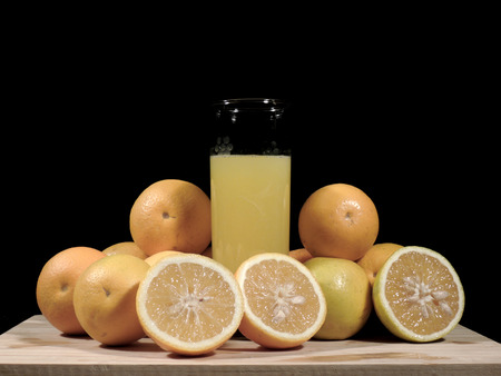 oranges, fresh and healthy tropical fruitの写真素材