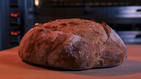 Giant artisan bread making processの写真素材